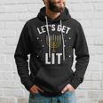 Let's Lit With Menorah For Jewish Hanukkah Hoodie Gifts for Him