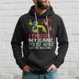 Monke Tag Gorilla Birthday Decorations Vr Gamer Hoodie Gifts for Him