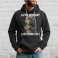 With Saying Guten Morgen Ganz Thin Eis Hoodie Geschenke für Ihn