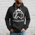 Snowboard Schifoan Snowboarder Skiing Ski Hoodie Geschenke für Ihn