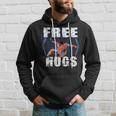 Wrestling Free Hugs Wrestling Vintage Hoodie Gifts for Him