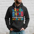 Game Controller Level 100 Days Of School Unlocked Boys Hoodie Gifts for Him