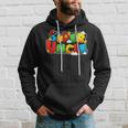 Gamer Super Uncle Family Matching Game Super Uncle Superhero Hoodie Gifts for Him