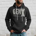 Gen X Raised On Hose Water And Neglect Humor Generation X Hoodie Gifts for Him