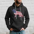 German Shepherd American Flag 4Th Of July Dog Hoodie Gifts for Him