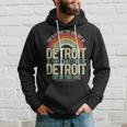 Girl Out Of Detroit Michigan Hometown Home Detroit Hoodie Gifts for Him