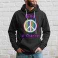 Give Peace A Chance Hippie Hoodie Gifts for Him