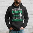 Gleitschirm Fliegender Papa Paragleiteratertag Geschenk Kapuzenpullover Geschenke für Ihn