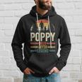 Grandad Grandfather Poppy Man Myth Legend Fathers Day Hoodie Gifts for Him