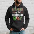Grandma Of The Birthday Boy Family Football Party Decoration Hoodie Gifts for Him