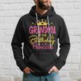 Grandma Of The Birthday Princess Girls Party Family Matching Hoodie Gifts for Him