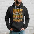 Grandpa I'm A Grumpy Old Man Papa Father's Day Hoodie Gifts for Him