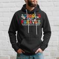 Groovy School's Out Forever Retirement 2024 Retired Teacher Hoodie Gifts for Him