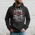 Guinn Blood Runs Through My Veins Vintage Family Name Hoodie Gifts for Him