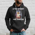 Guten Morgen Ganz Dünnes Eis Penguin Morgenmuffel Hoodie Geschenke für Ihn