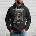 Guten Morgen Ganz Thin Ice Cream Black Hoodie Geschenke für Ihn