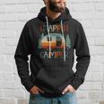 Happy Camper Vintage Distressed Matching Cute Camping Hoodie Gifts for Him