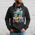 Happy Easter Monster Truck Bunny Easter Eggs Boys Toddler Hoodie Gifts for Him