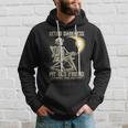 Hello Darkness My Old Friend Skeleton Solar Eclipse T- Hoodie Gifts for Him