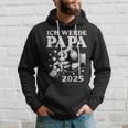 Herren Ich Werde Papa 2025 Baby Ankündigung Papa 2025 Kapuzenpullover Geschenke für Ihn