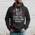 Hot Cocoa Cozy Blankets & Christmas Movie Xmas Hoodie Gifts for Him