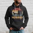 Hü Brid Pferd Kutsche Hybrid Kutscher Reiten Wortspiel Hoodie Geschenke für Ihn