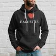 Humour Boulangerie Pain I Love Baguette Kapuzenpullover Geschenke für Ihn