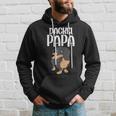 Hunde Papa Hundebesitzer Hundehalteratertag Dackel Kapuzenpullover Geschenke für Ihn