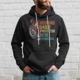 Husband Daddy Protector Hero Technician Dad Father's Day Hoodie Gifts for Him