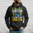 Ich Bin Im Gartenarbeit Hobbygärtner Gärtner Schwarz Hoodie Geschenke für Ihn