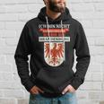 Ich Bin Nicht Unfreundich Ich Bin Aus Brandenburg Hoodie Geschenke für Ihn