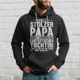 Ich Bin Stolzer Papa Fantastische Tochter Schwarzes Herren Hoodie Geschenke für Ihn