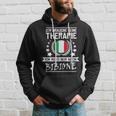 Ich Brauche Keine Therapie Ich Muss Nur Nach Bibione German Language Hoodie Geschenke für Ihn