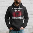 Ich Schreie Nicht Ich Bin Albaner Albanian Eagle Hoodie Geschenke für Ihn