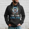 I'm The Cool Dad Skull Beard Vintage Father's Day Summer Hoodie Gifts for Him