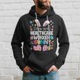 I'm The Healthcare Worker Bunny Bunny Ear Easter Hoodie Gifts for Him