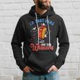 I'm Just Here For The Wieners Firework Hot Dog 4Th Of July Hoodie Gifts for Him