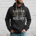 I'm A Lawyer Argue Litigator Attorney Counselor Law School Hoodie Gifts for Him