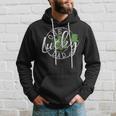 Irish Lucky Dad Father Irish St Patrick's Day Hoodie Gifts for Him