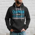 It's A Chapman Thing Surname Family Last Name Chapman Hoodie Gifts for Him