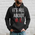 It's All About M E Emt Medical Examiner Doctor Nurse Hoodie Gifts for Him