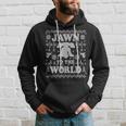 Jawn To The World Philly Fan Philadelphia Ugly Christmas Hoodie Gifts for Him