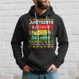 Junenth Is My Independence Day Black Pride Melanin Hoodie Gifts for Him