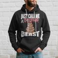 Just Call A Christmas Beast With Cute Ginger Tree Cookie Hoodie Gifts for Him