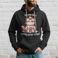 Katze Kein Morgenmensch Hoodie Geschenke für Ihn