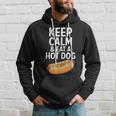 Keep Calm And Eat A Hot Dog Hoodie Gifts for Him