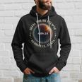 Kerrville Texas Total Solar Eclipse April 8 2024 America Hoodie Gifts for Him