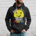 Kind People Are My Kinda People Kindness Smiling Hoodie Gifts for Him