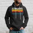 Koblenz Skyline Kapuzenpullover Geschenke für Ihn