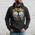 Lacrosse Defense I Hit Take You Drop Lax Player Boys Hoodie Gifts for Him